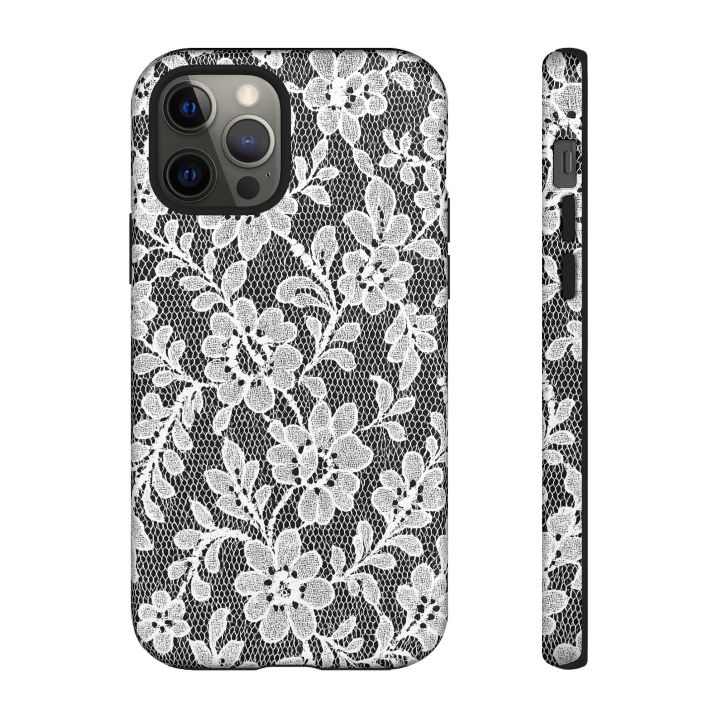 White Lace Phone Case