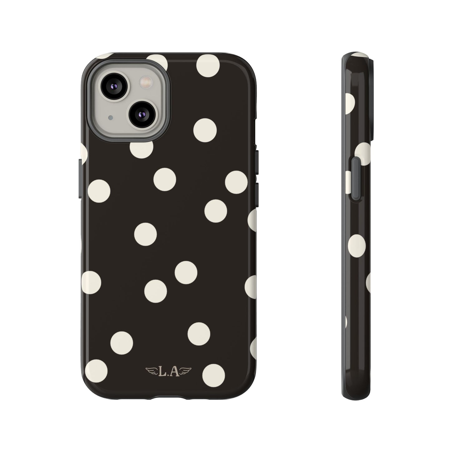 Polka Print Phone Case