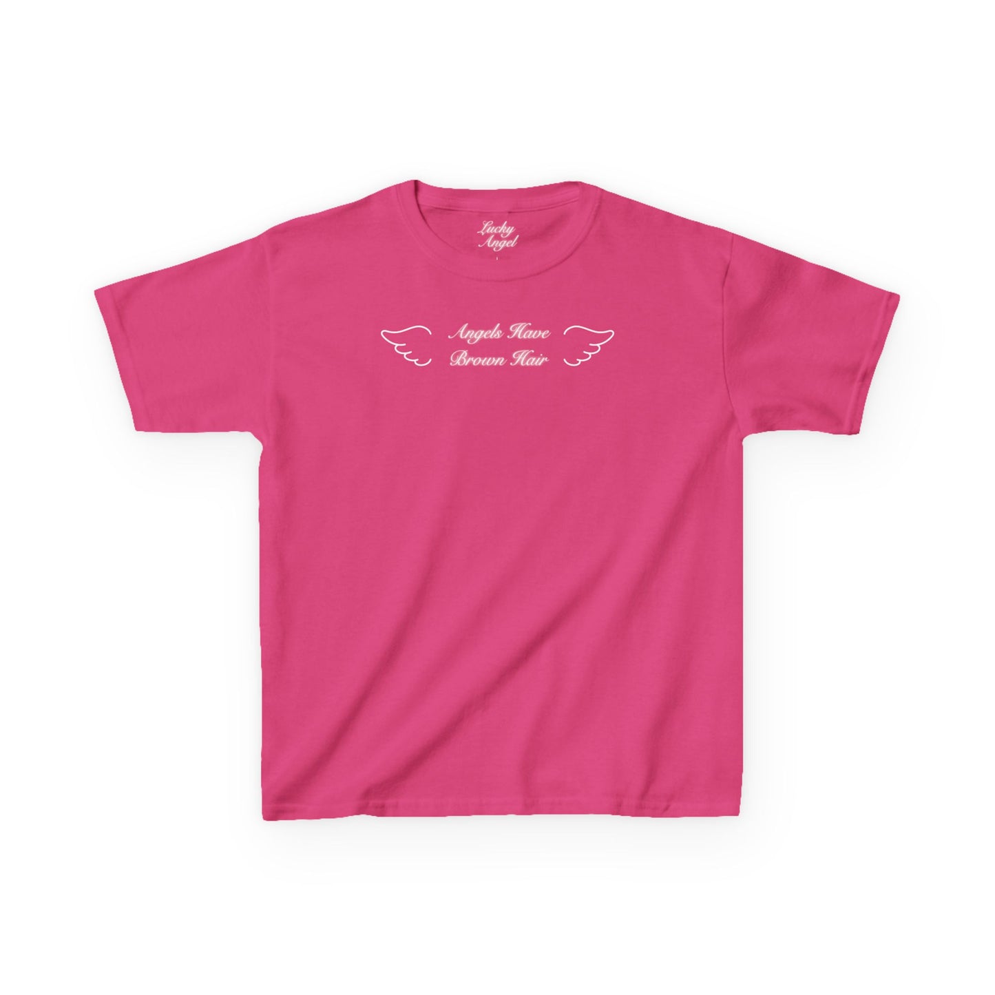 Angels Have Brown Hair Baby Tee