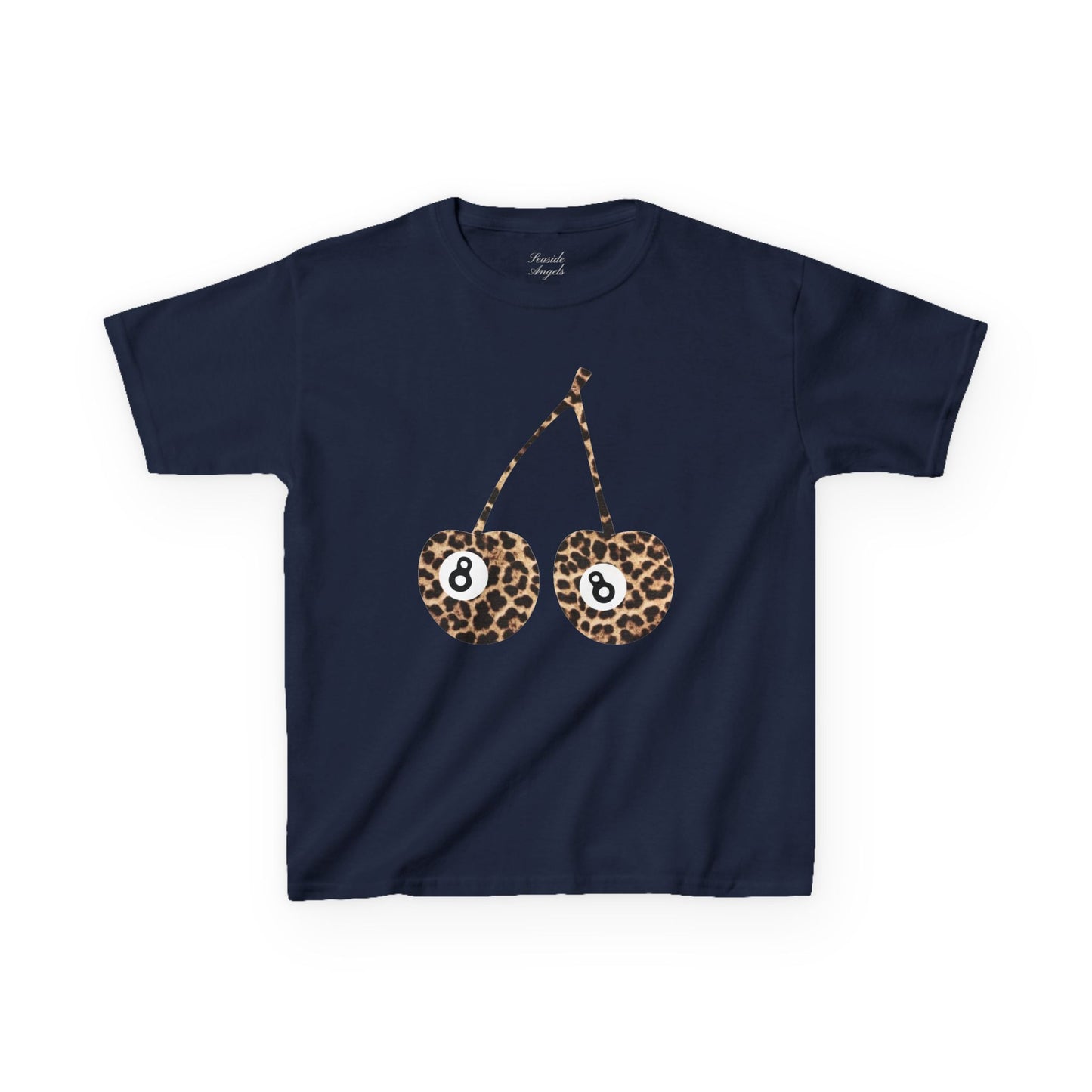 Leopard Cherries Baby Tee
