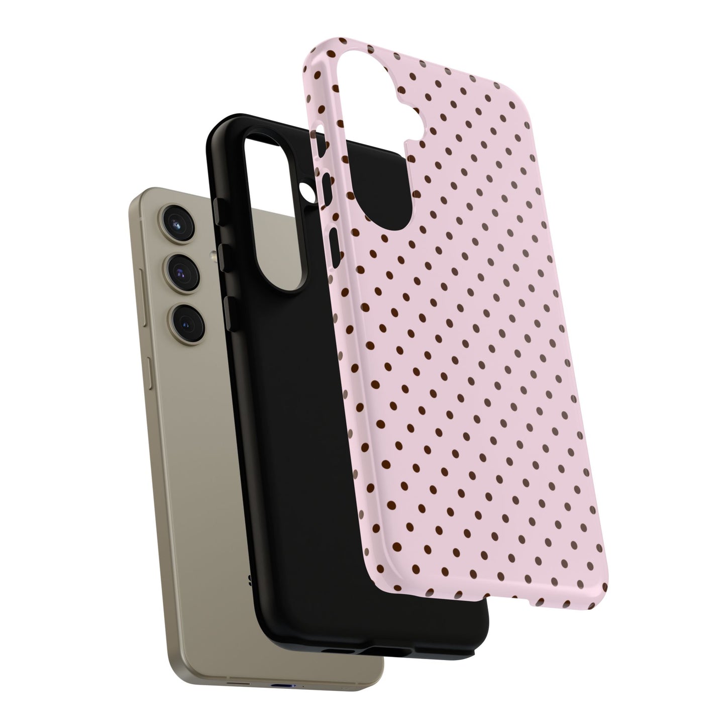 Light Pink Polka Dot Phone Case