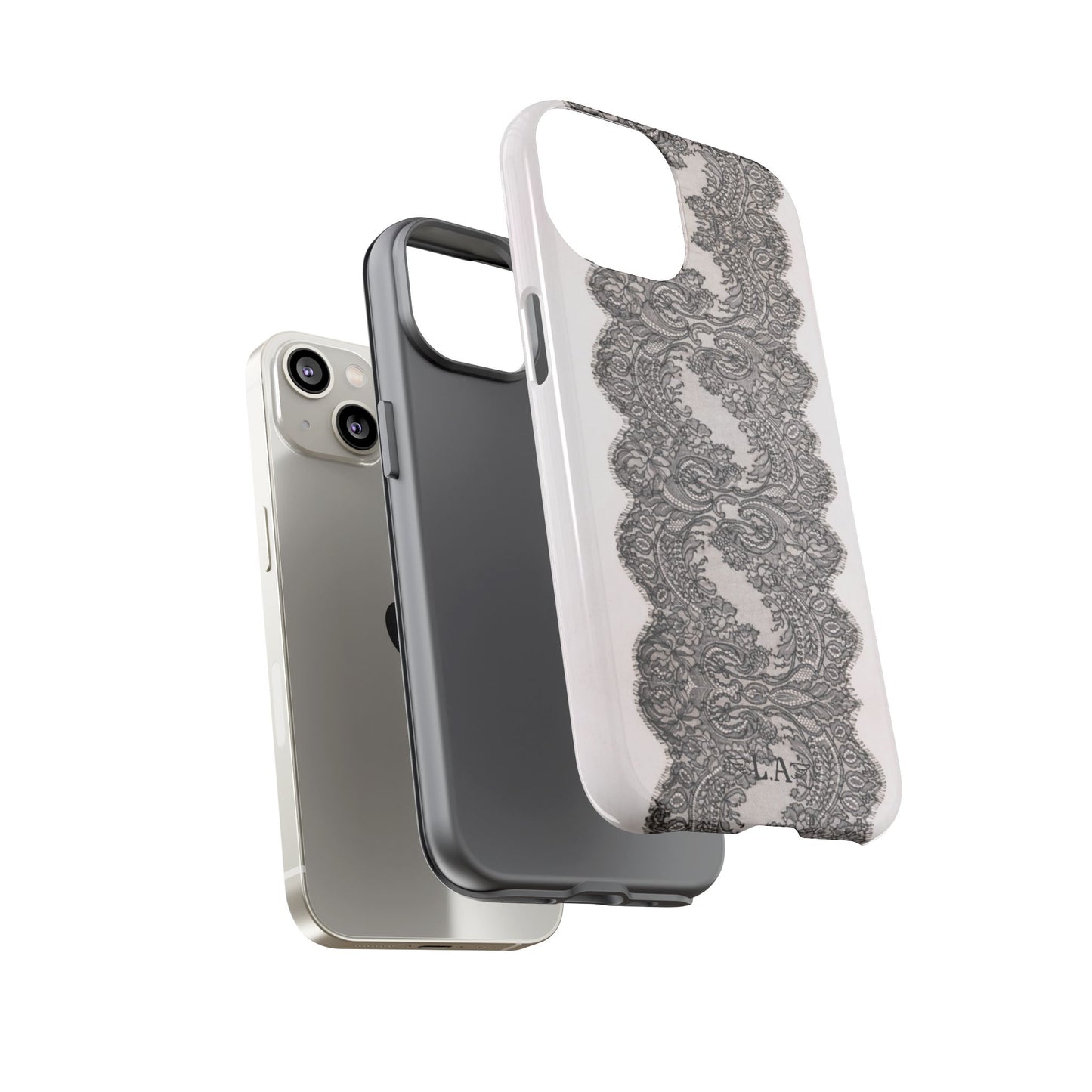 Black Lace Phone Case