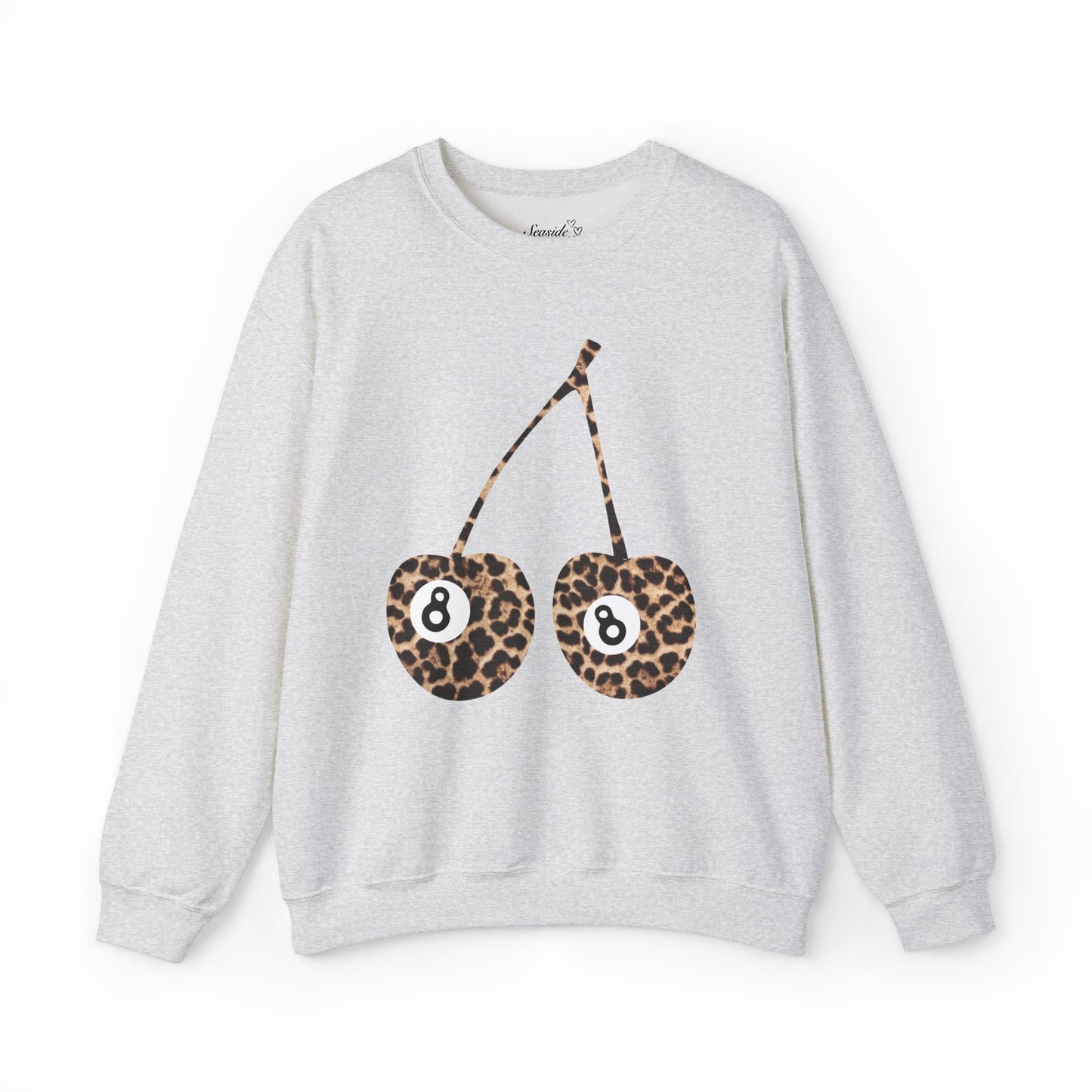 Leopard Cherries Crewneck