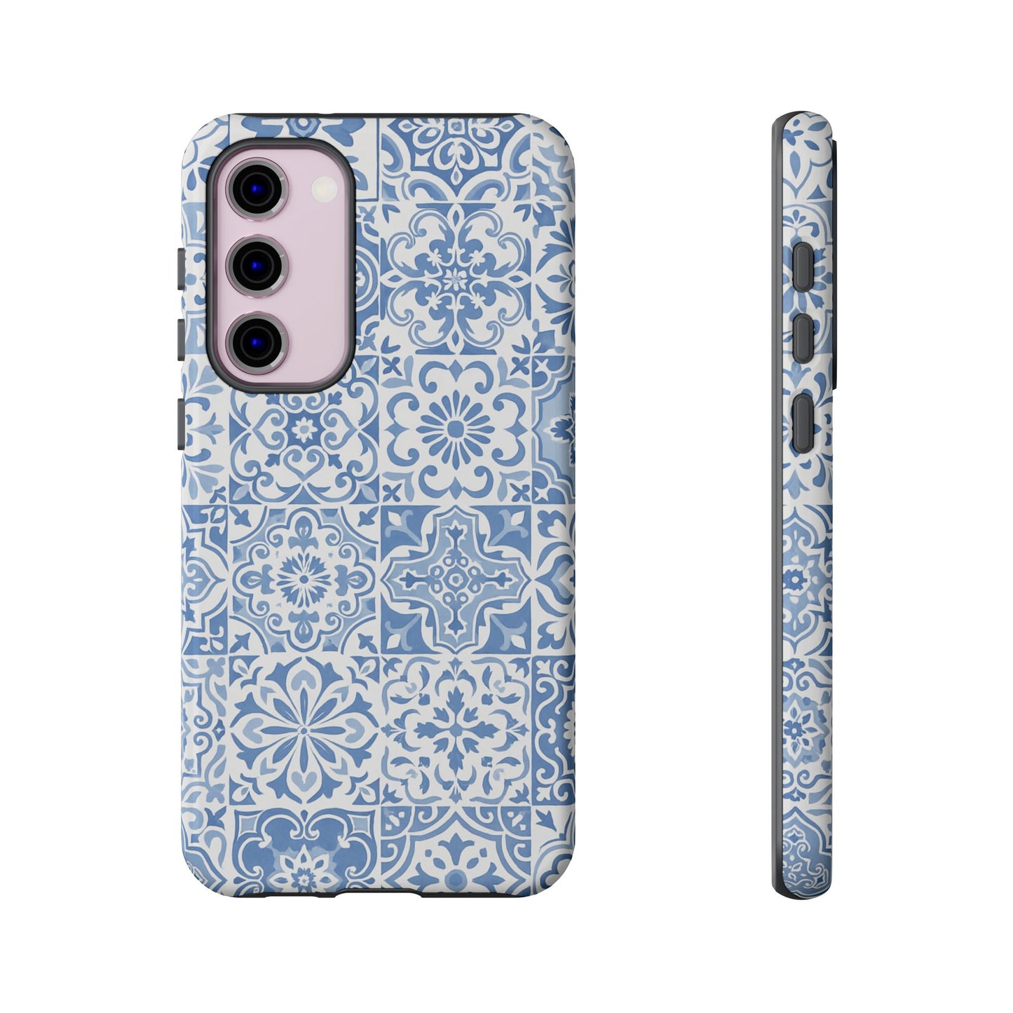 Blue Coastal Tile Phone Case