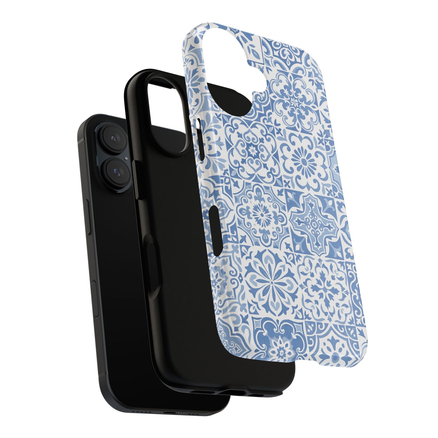 Blue Coastal Tile Phone Case