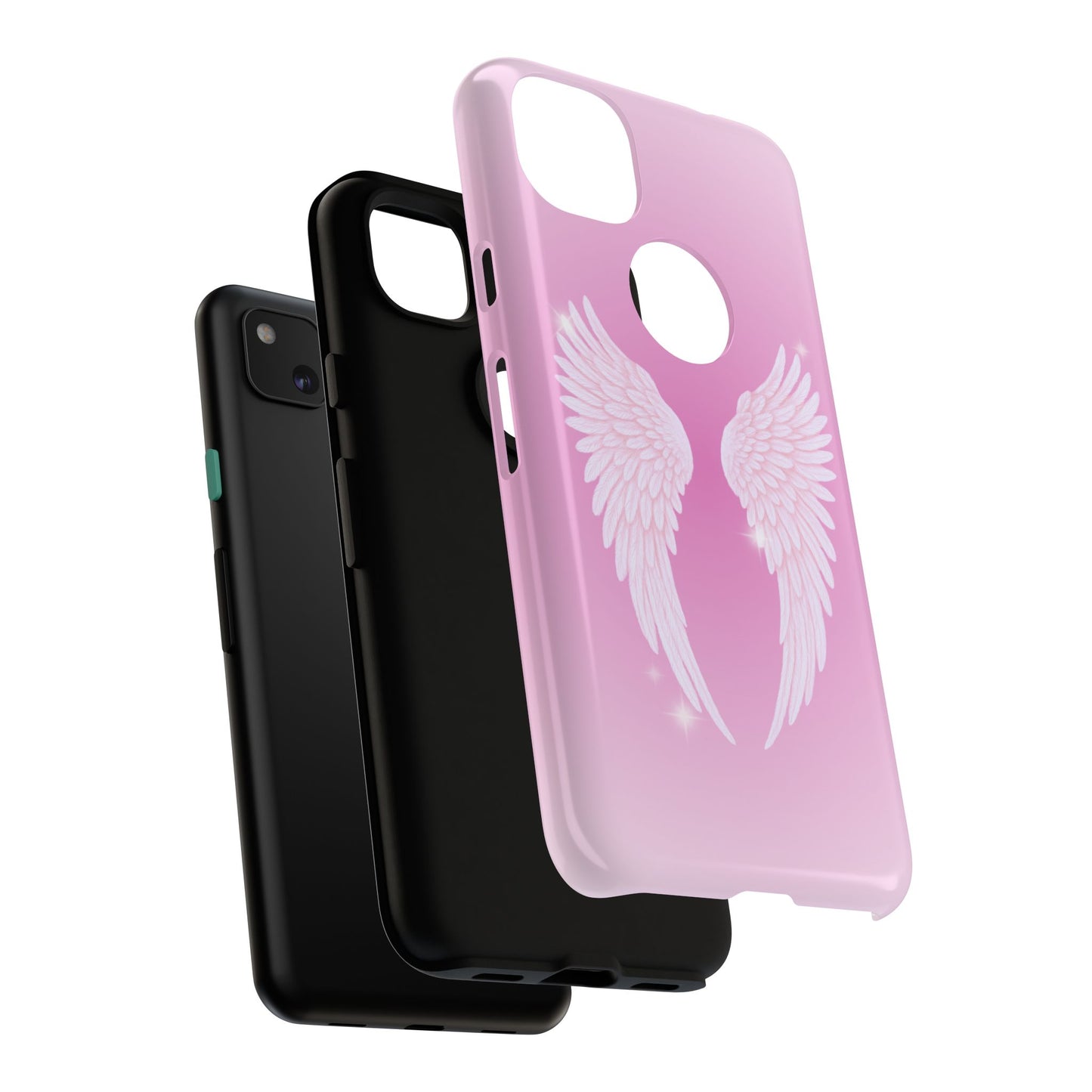 Pink Angel Wings Phone Case