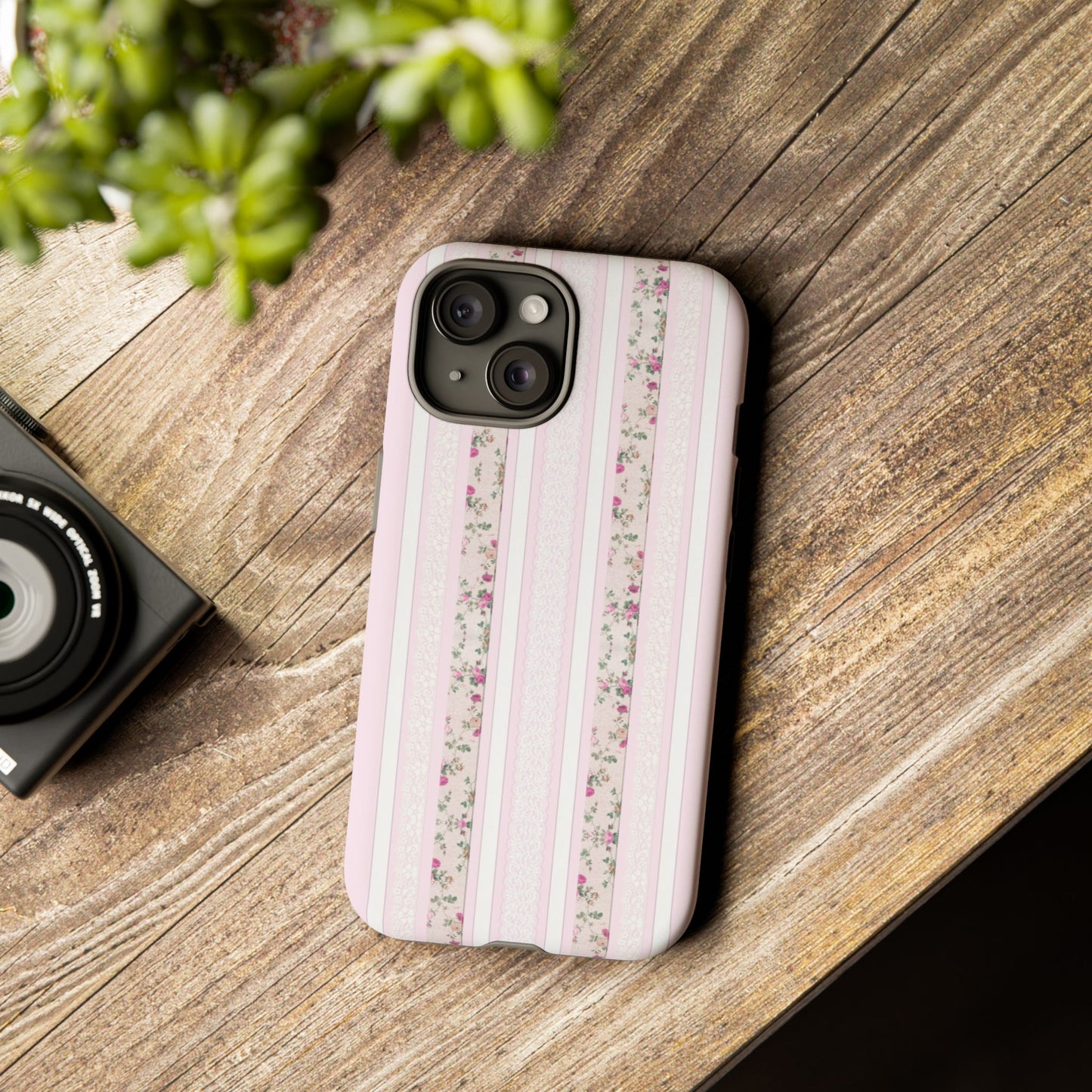 Pink Lace Phone Case
