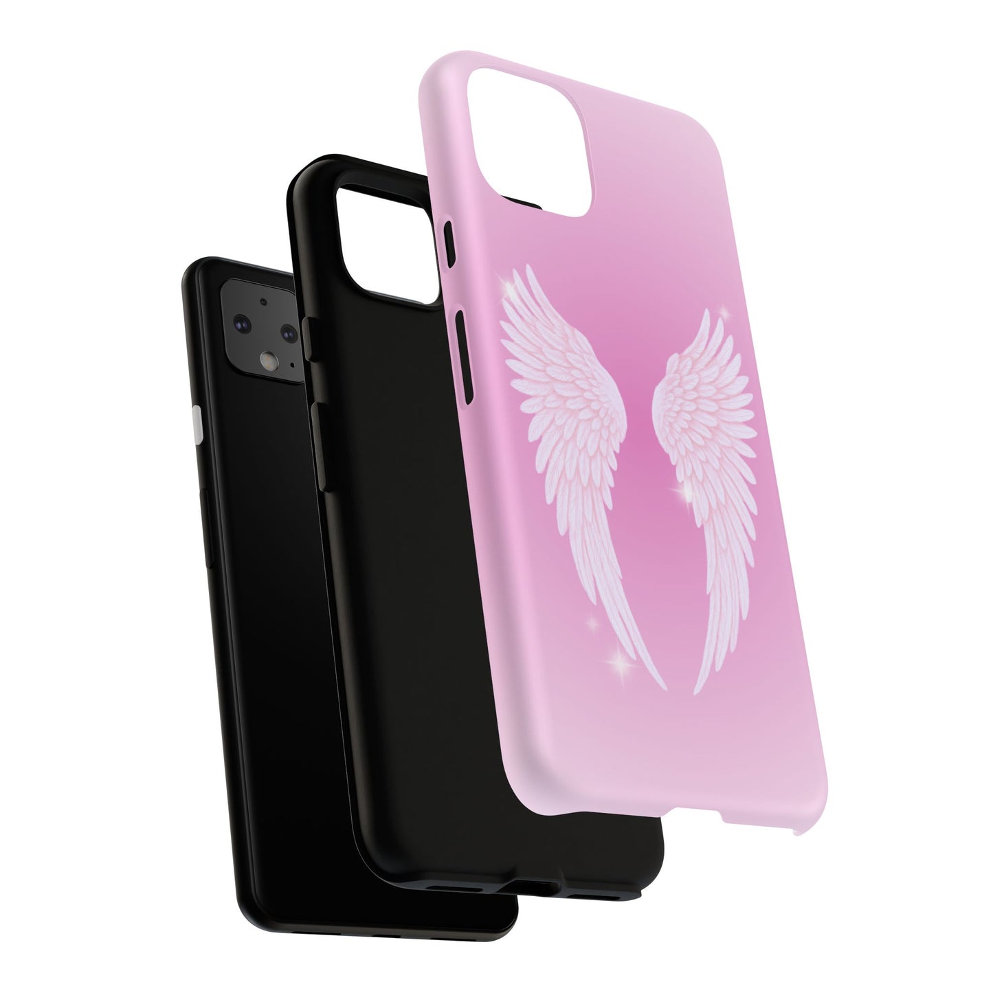 Pink Angel Wings Phone Case