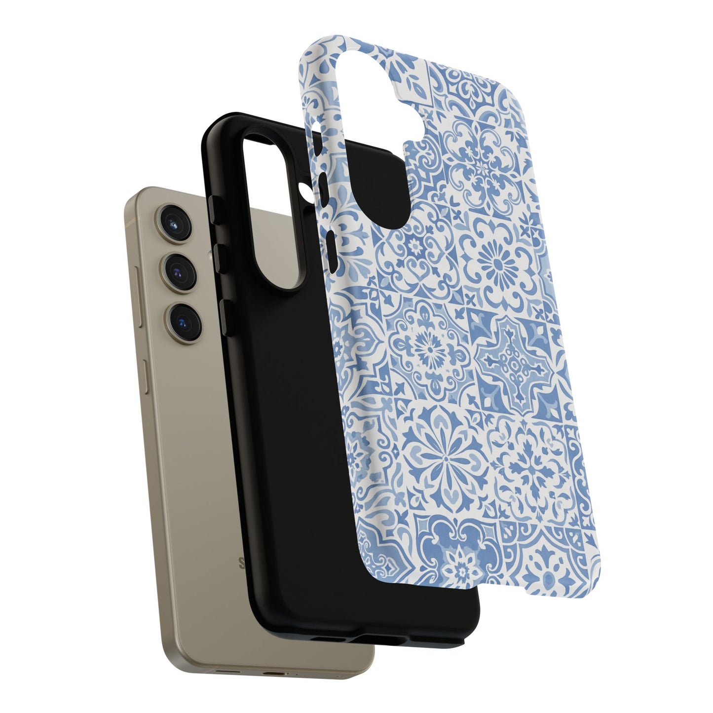 Blue Coastal Tile Phone Case
