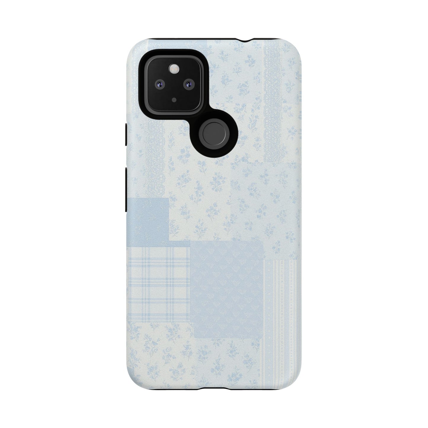 Blue Floral Lace Phone Case