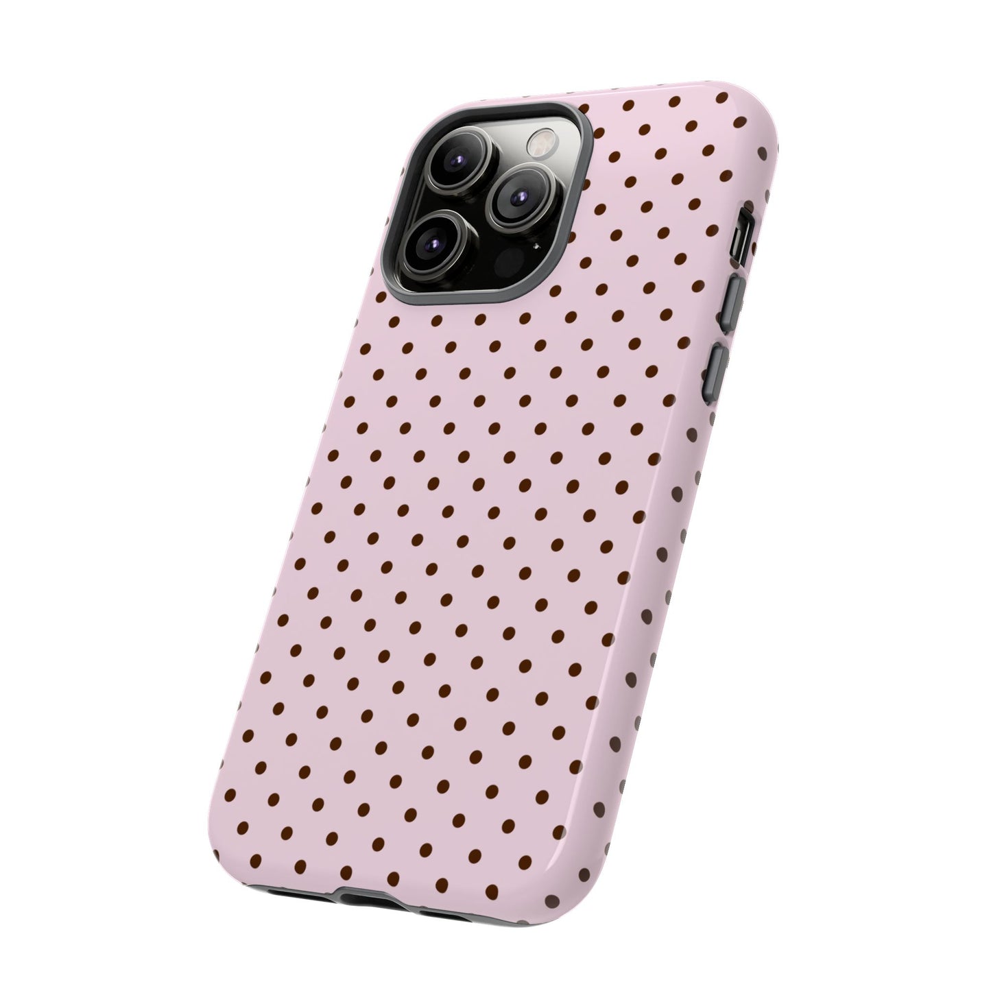 Light Pink Polka Dot Phone Case