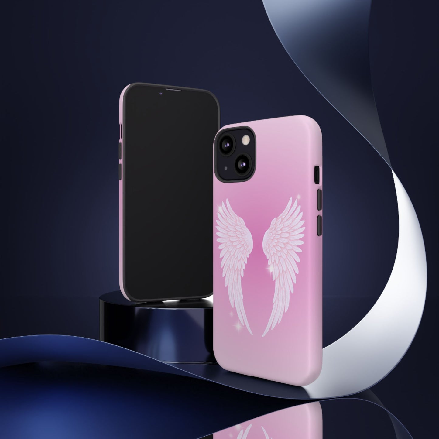 Pink Angel Wings Phone Case