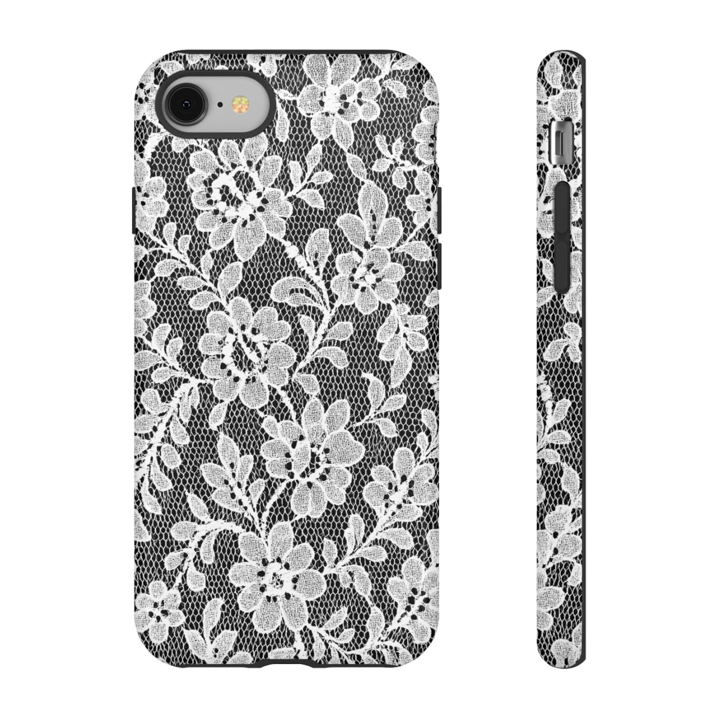 White Lace Phone Case