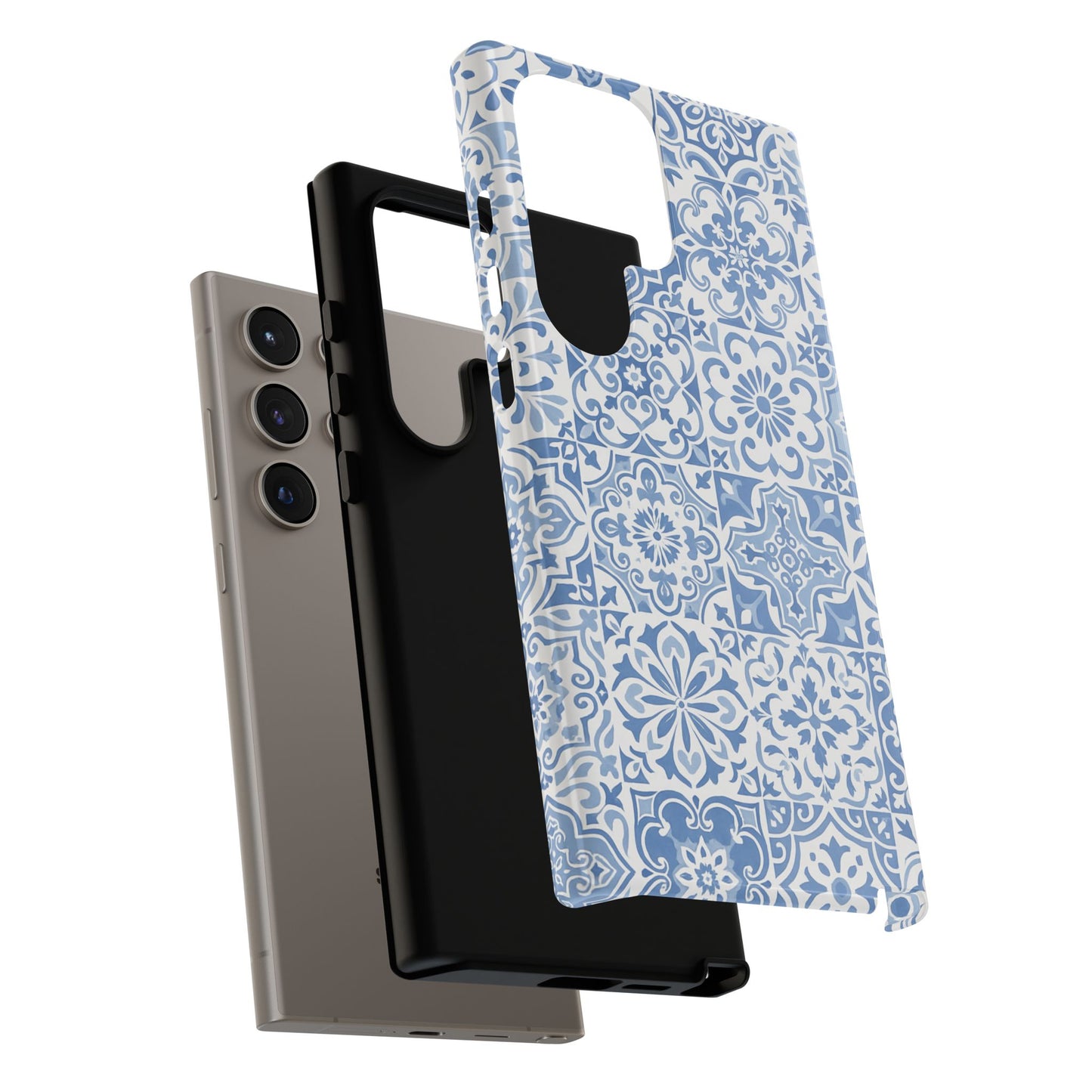 Blue Coastal Tile Phone Case