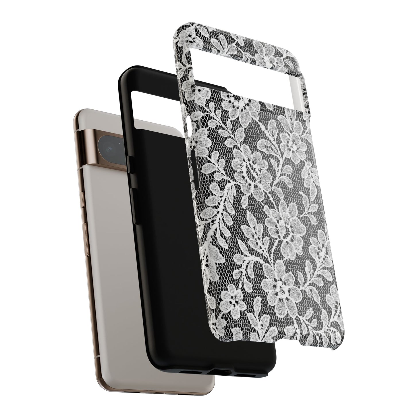 White Lace Phone Case