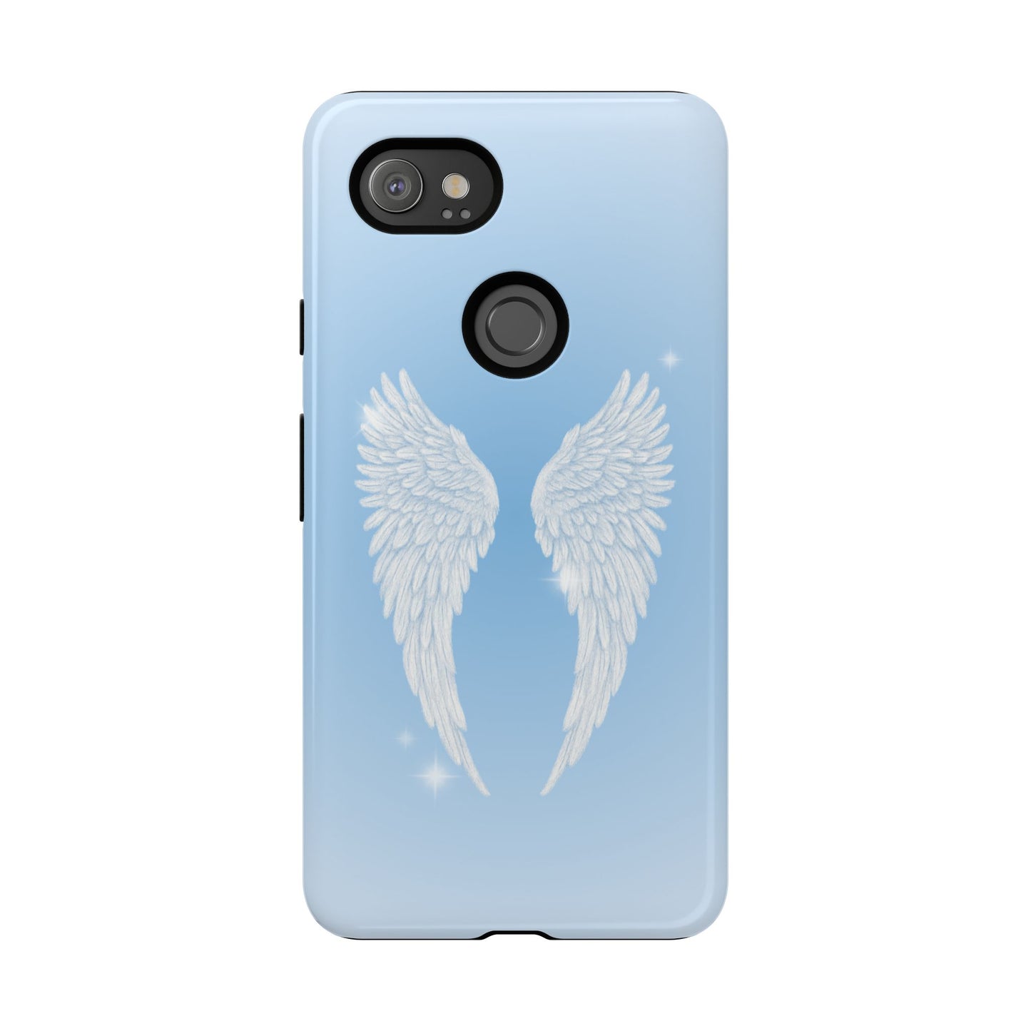 Blue Angel Wings Phone Case