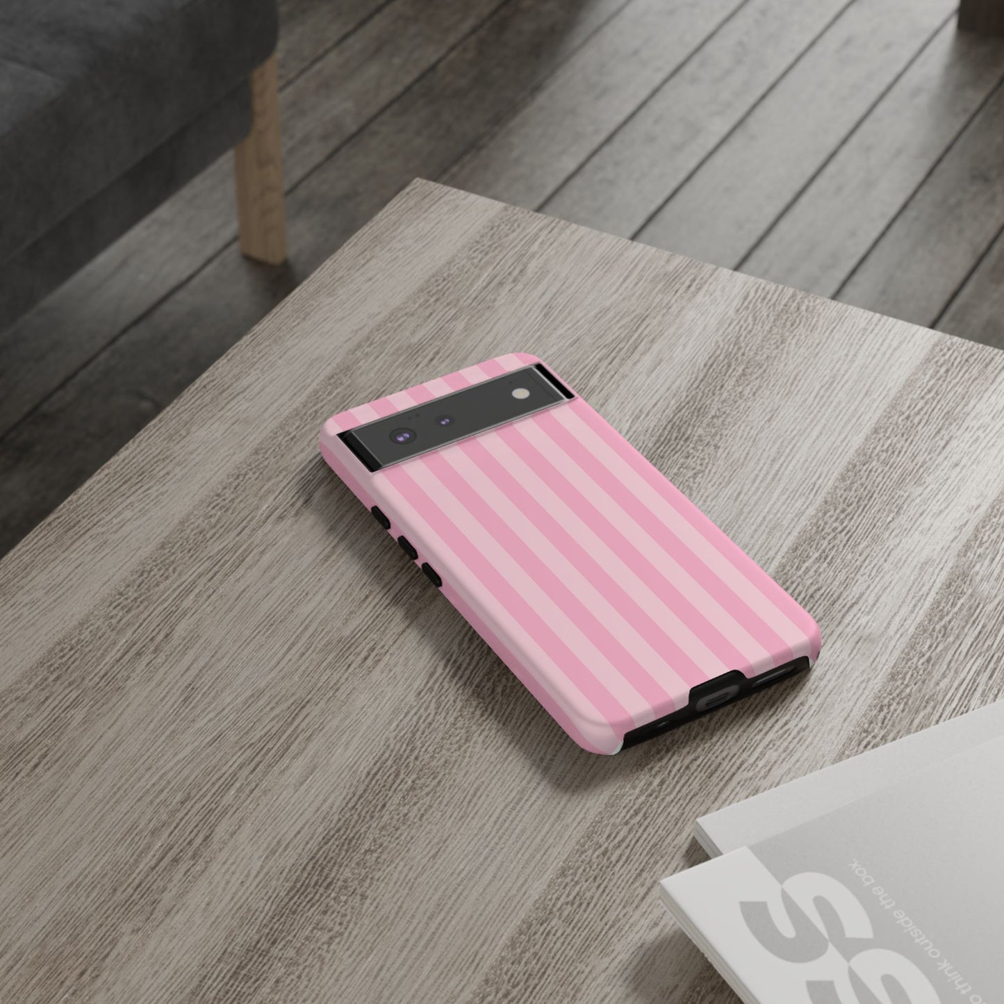 Pink Stripes Phone Case