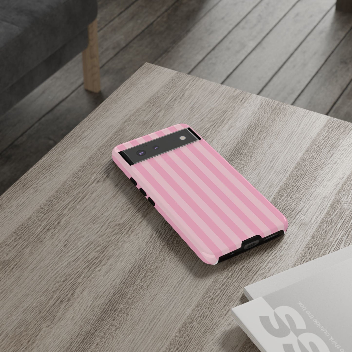 Pink Stripes Phone Case