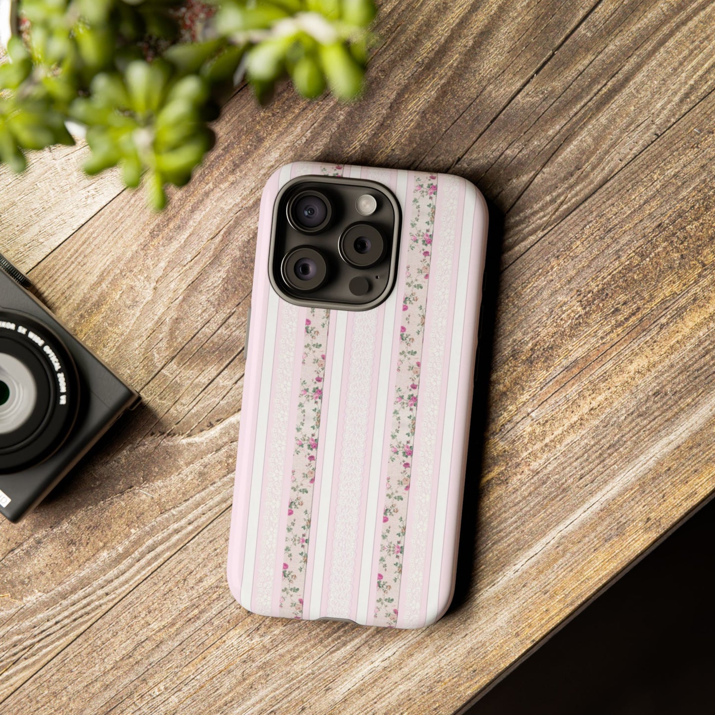 Pink Lace Phone Case