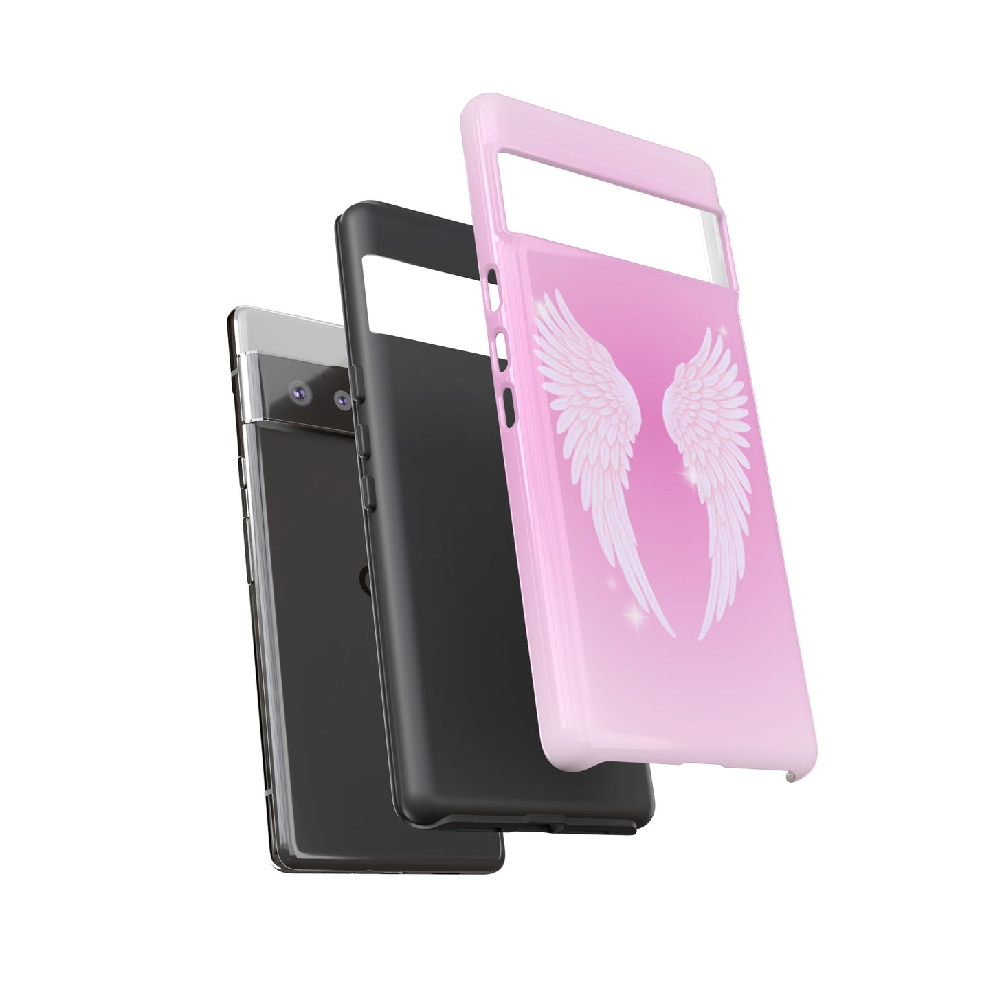 Pink Angel Wings Phone Case