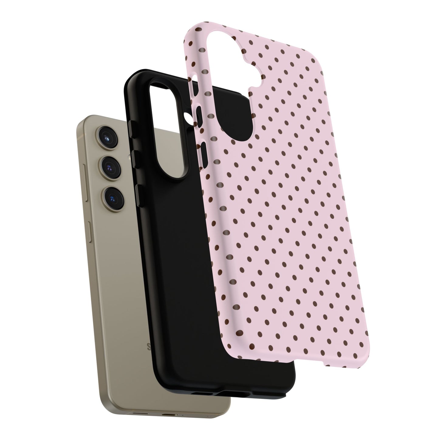 Light Pink Polka Dot Phone Case