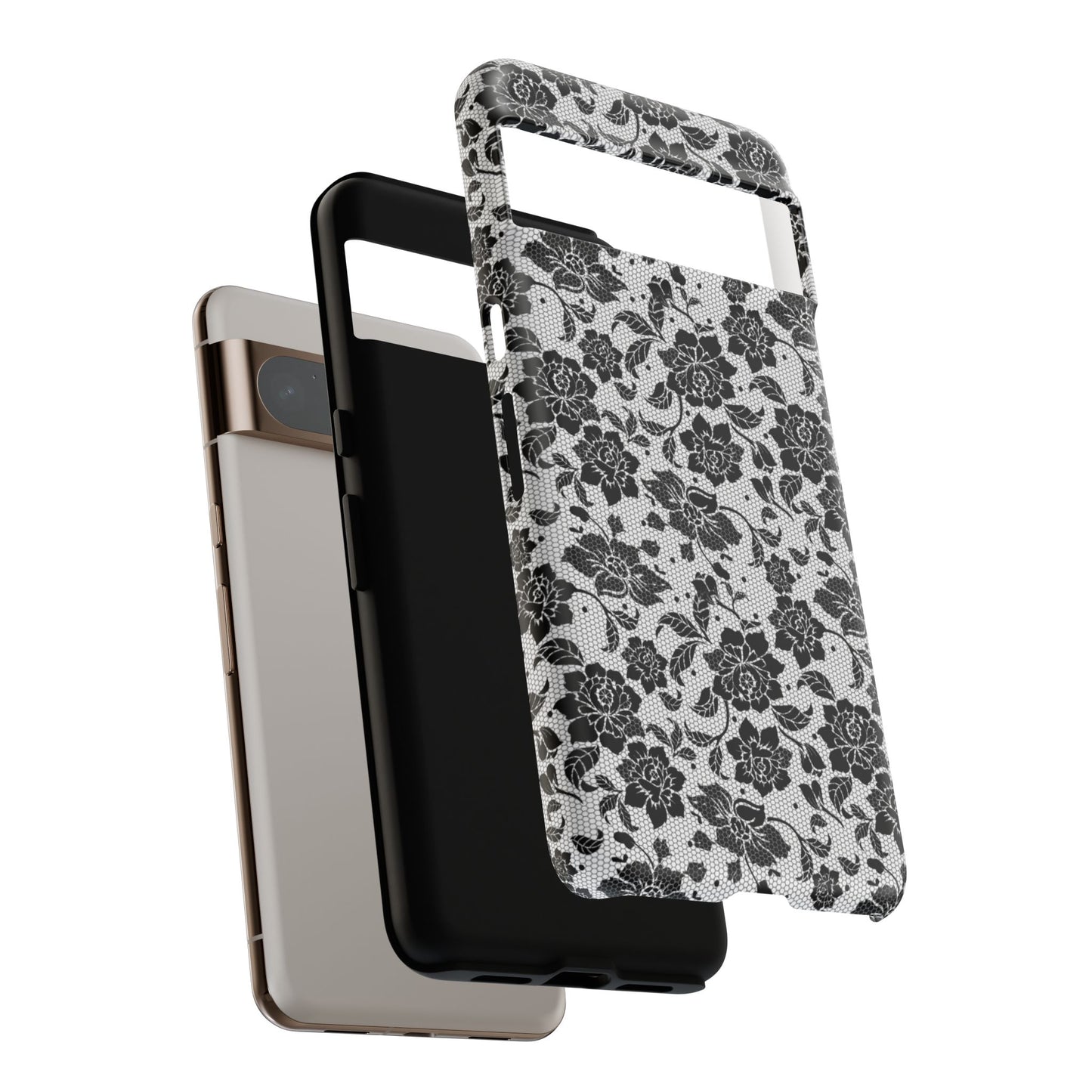 Black Lace Phone Case