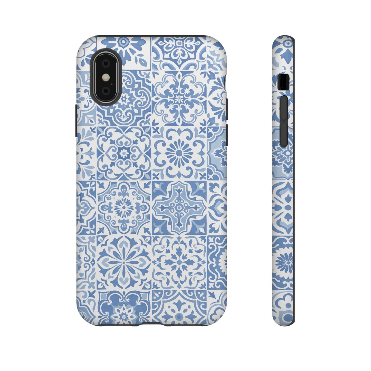Blue Coastal Tile Phone Case