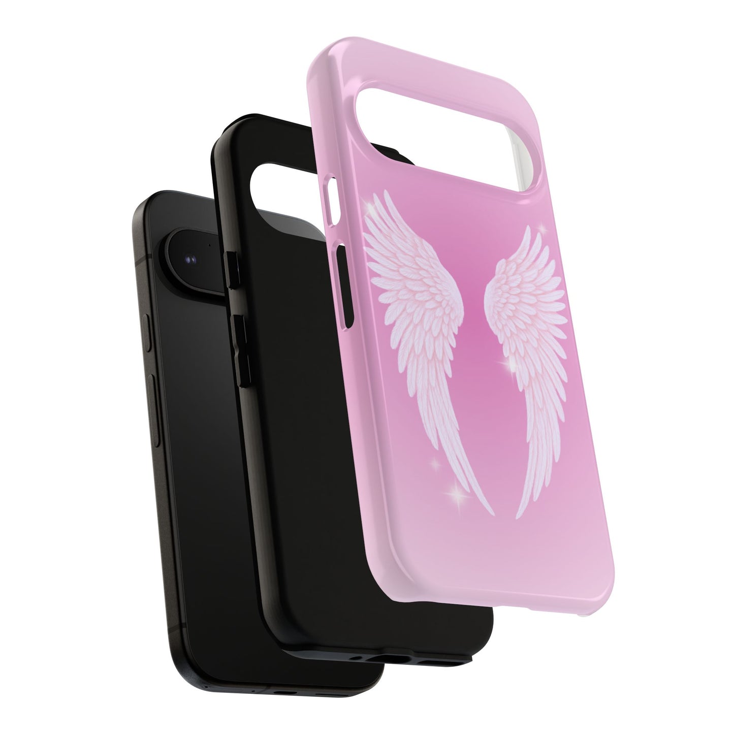 Pink Angel Wings Phone Case