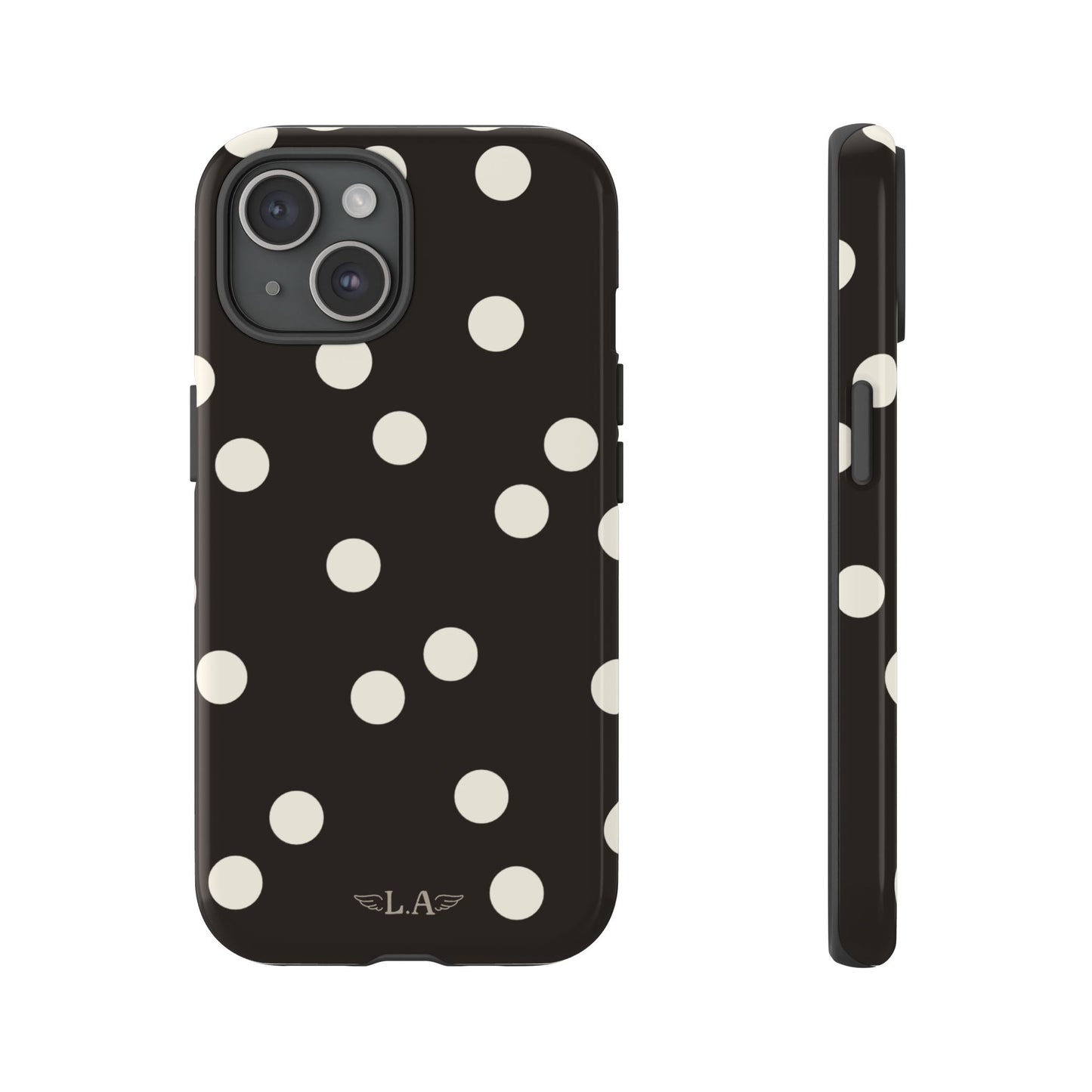 Polka Print Phone Case
