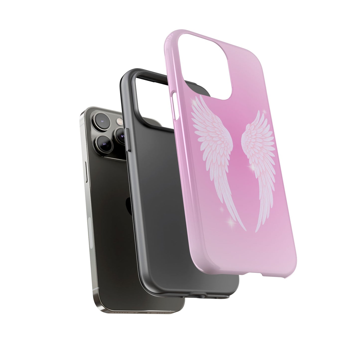 Pink Angel Wings Phone Case