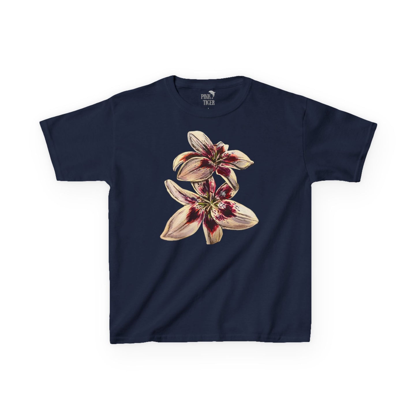 Hand-Painted Lily Baby Tee