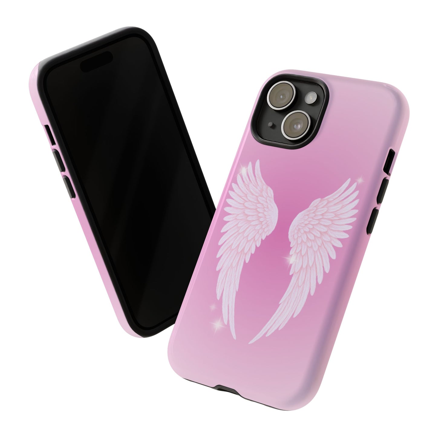 Pink Angel Wings Phone Case