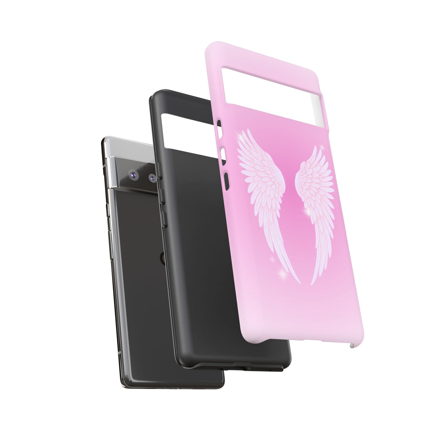 Pink Angel Wings Phone Case