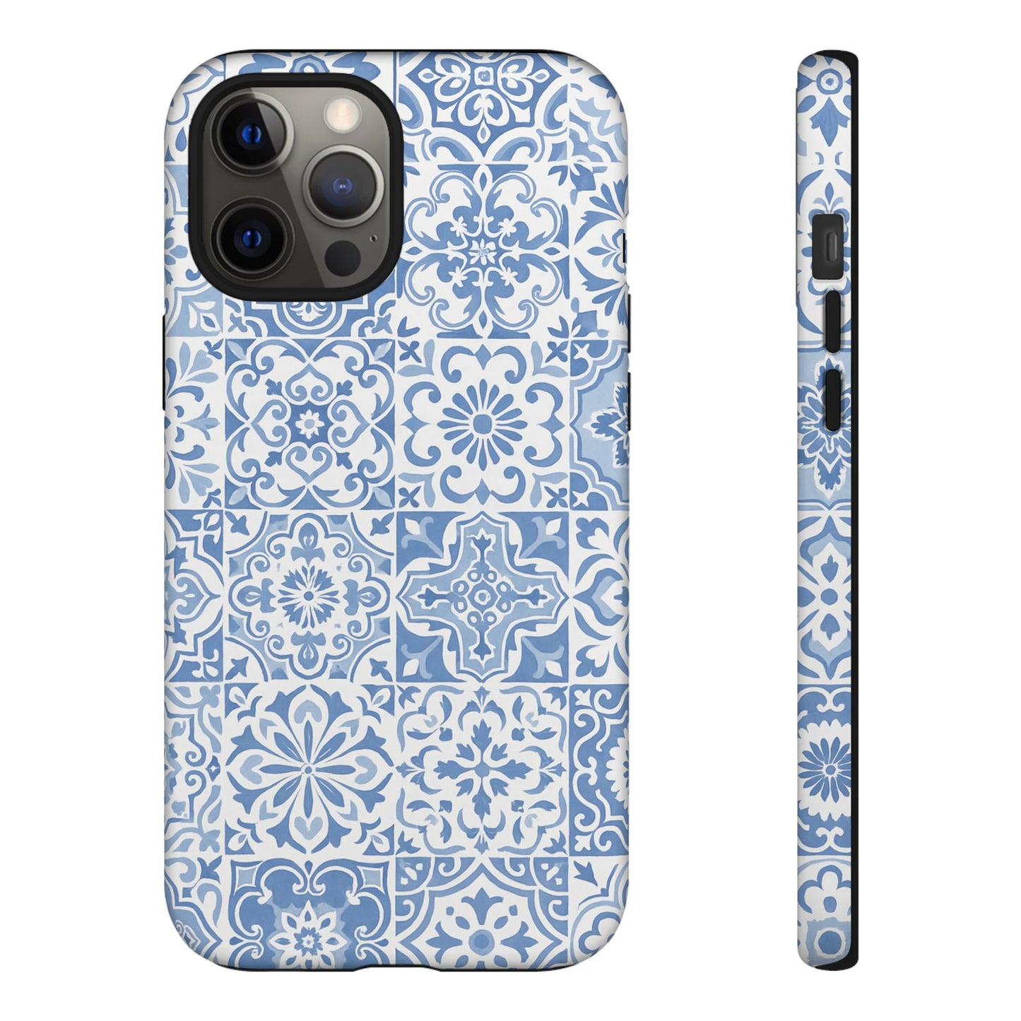 Blue Coastal Tile Phone Case