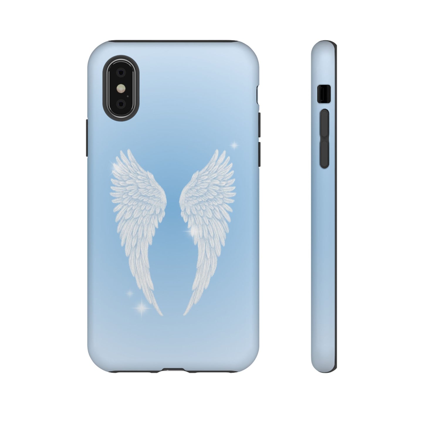 Blue Angel Wings Phone Case