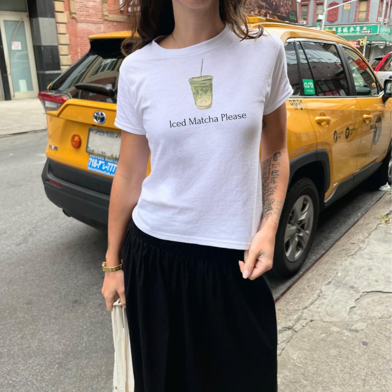 Iced Matcha Please Baby Tee