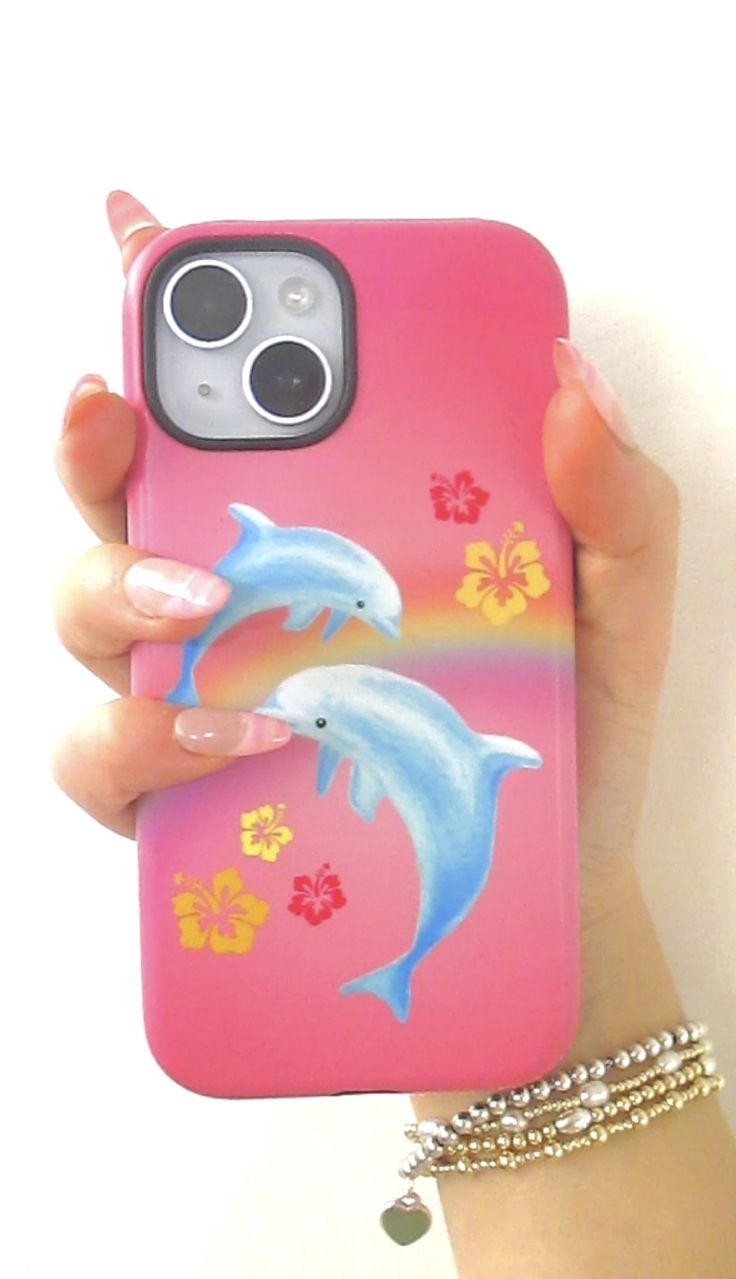 Y2K Dolphin Phone Case