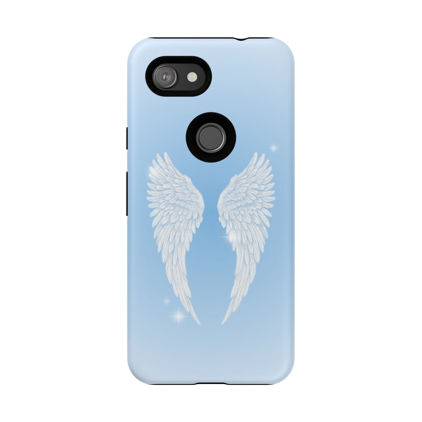 Blue Angel Wings Phone Case