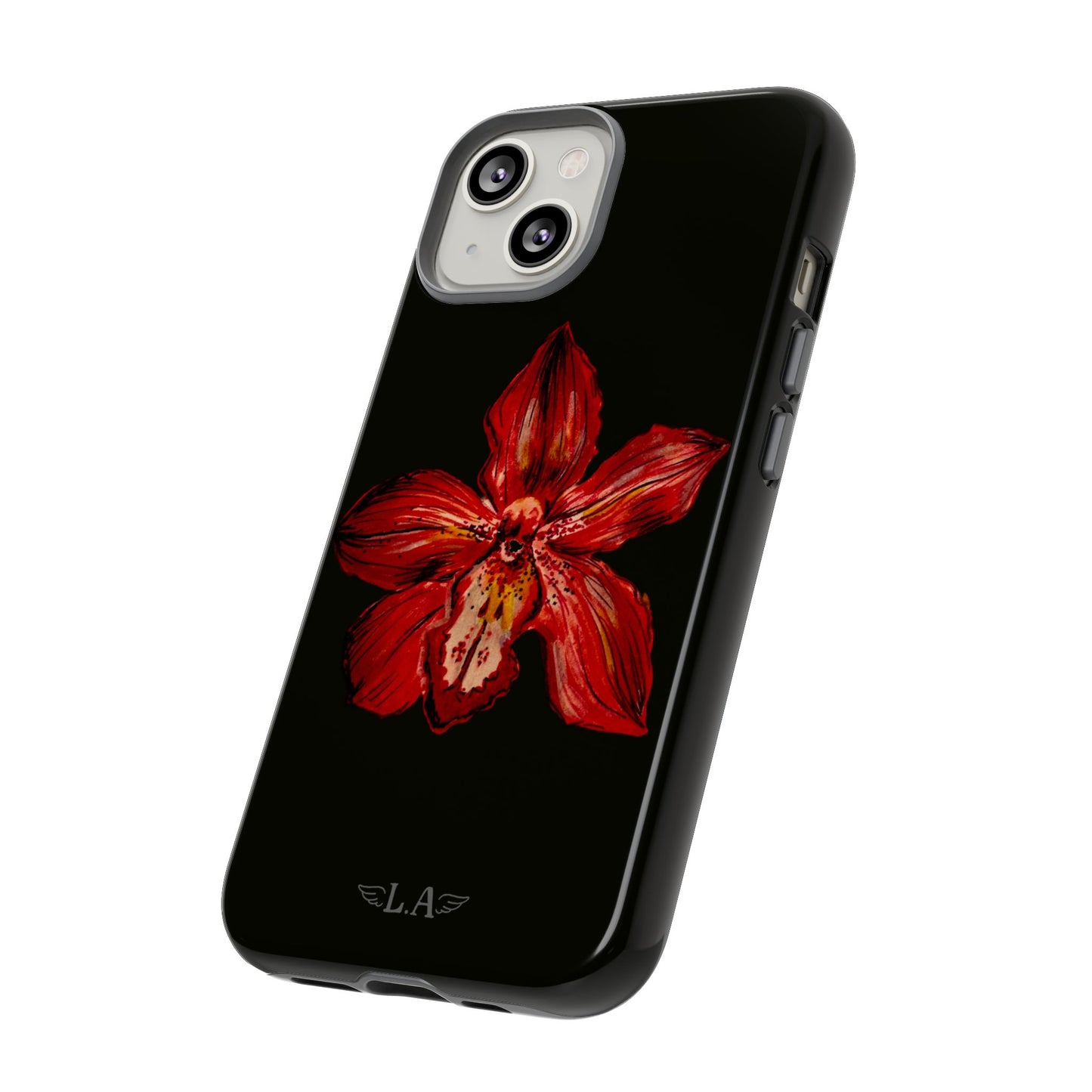 Red Orchid Phone Case