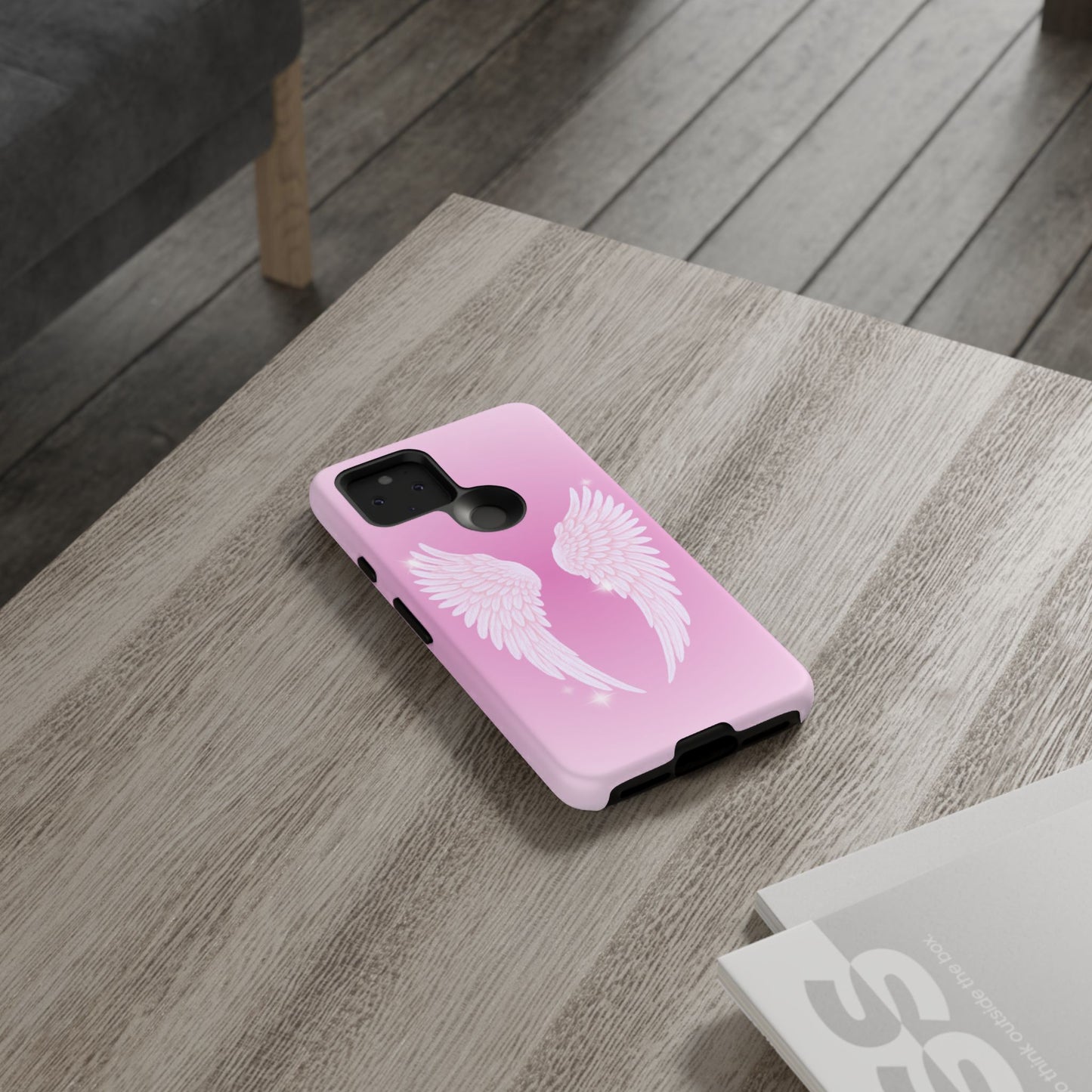 Pink Angel Wings Phone Case