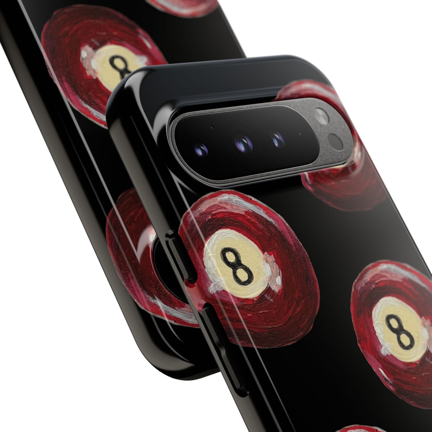 Red Eight Ball Phone Cases