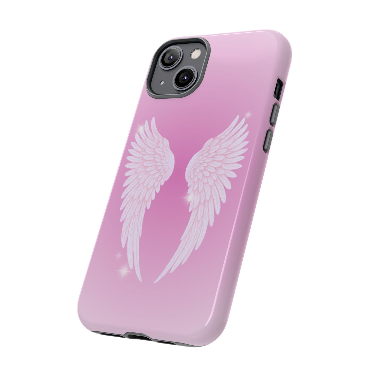 Pink Angel Wings Phone Case