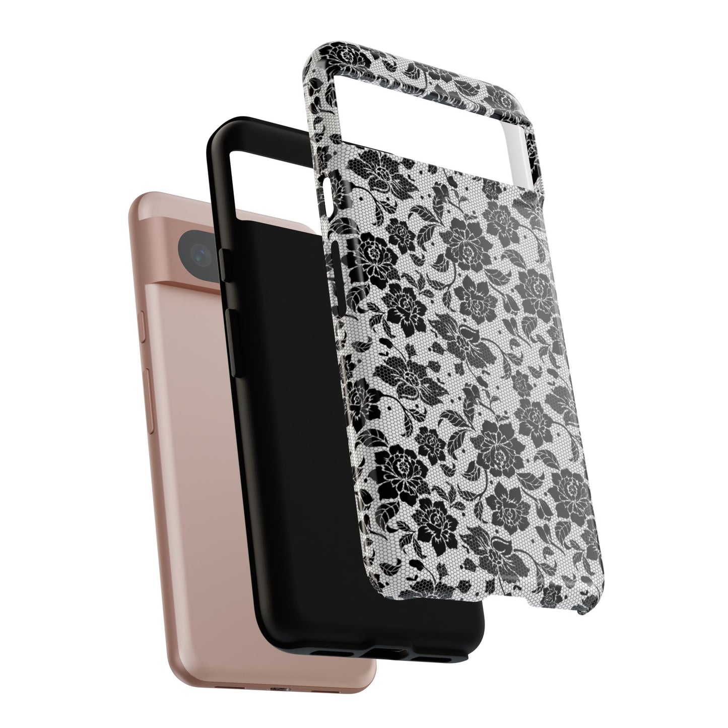 Black Lace Phone Case