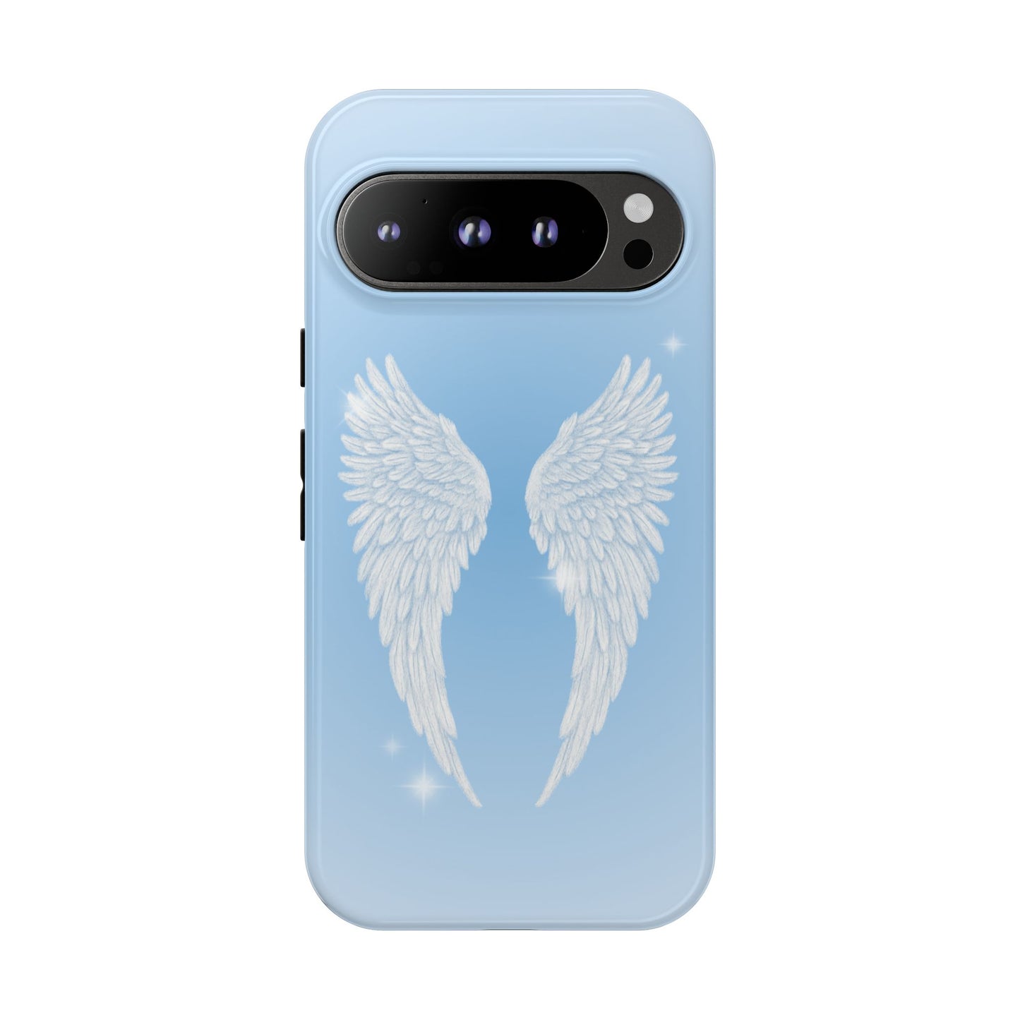 Blue Angel Wings Phone Case