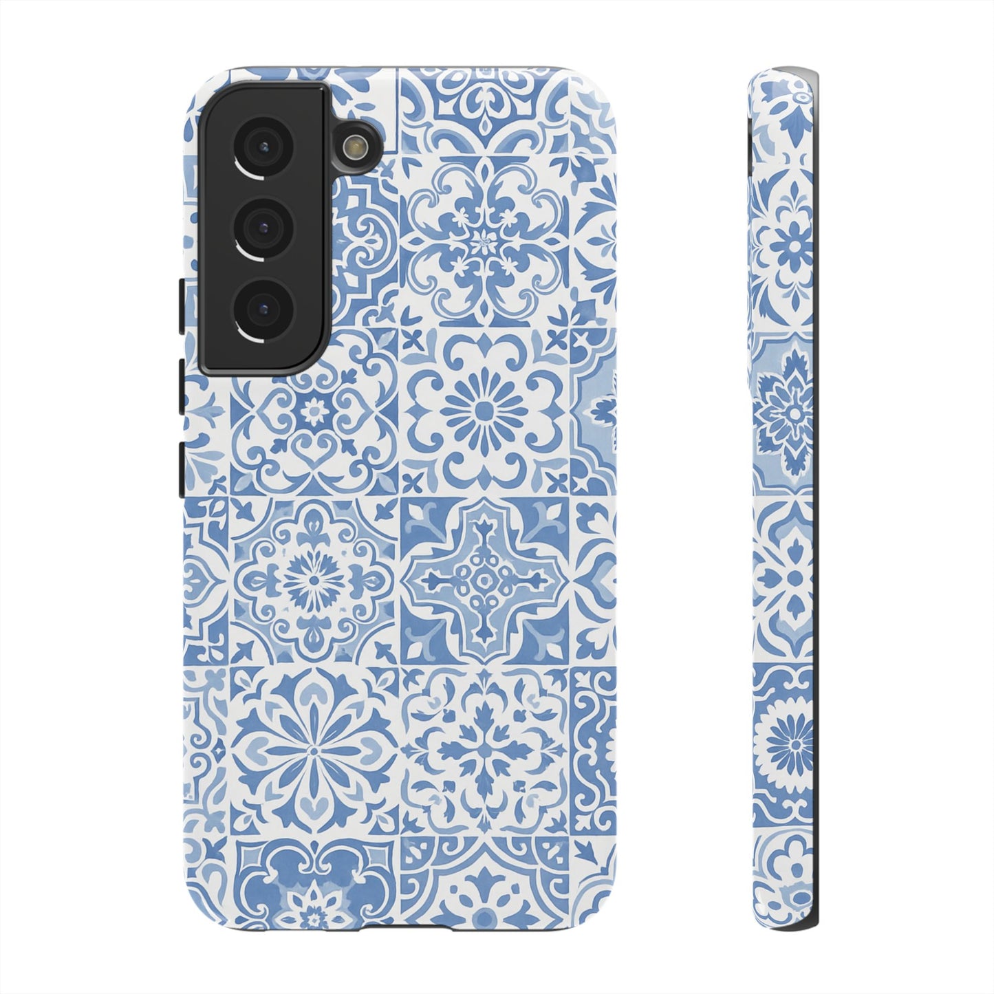 Blue Coastal Tile Phone Case