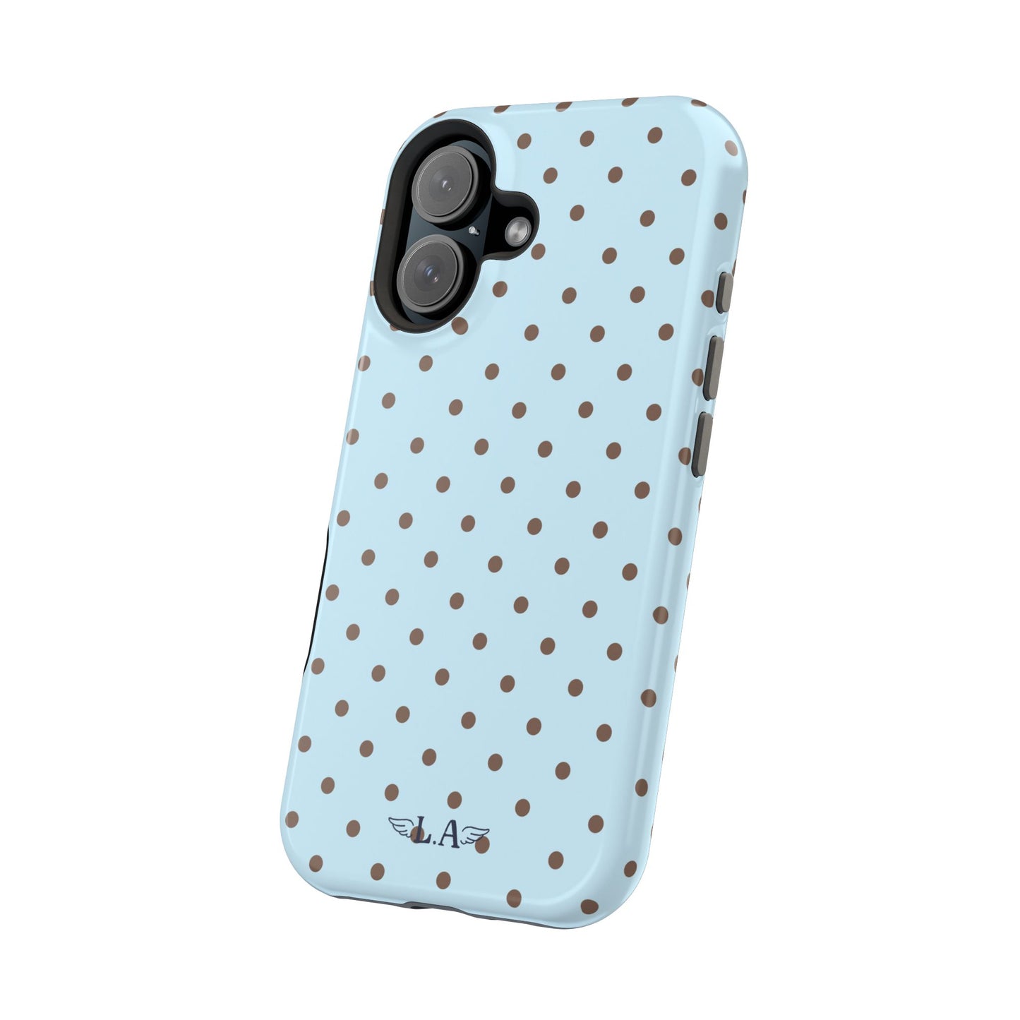Blue Polka Dots Phone Case (MagSafe)