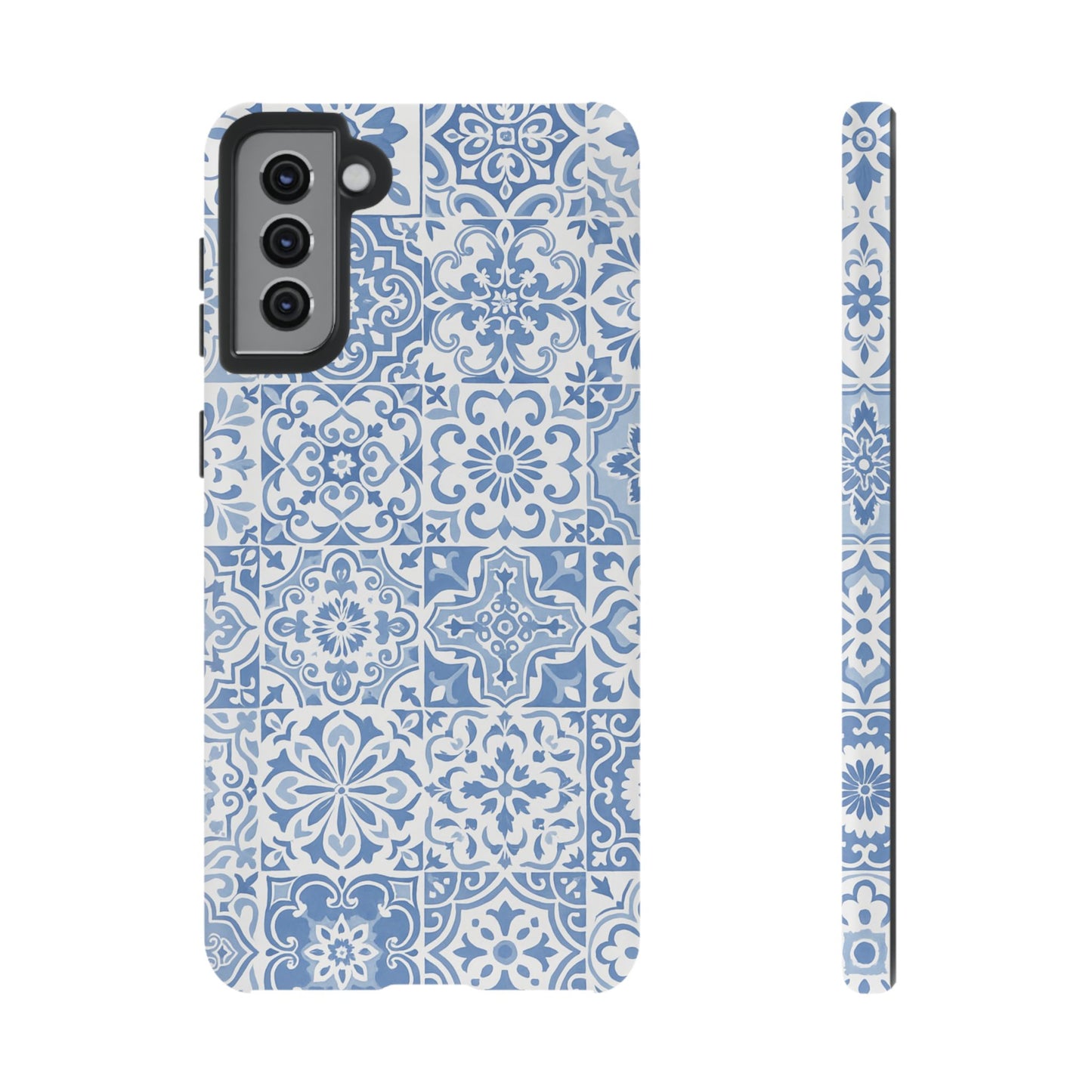 Blue Coastal Tile Phone Case