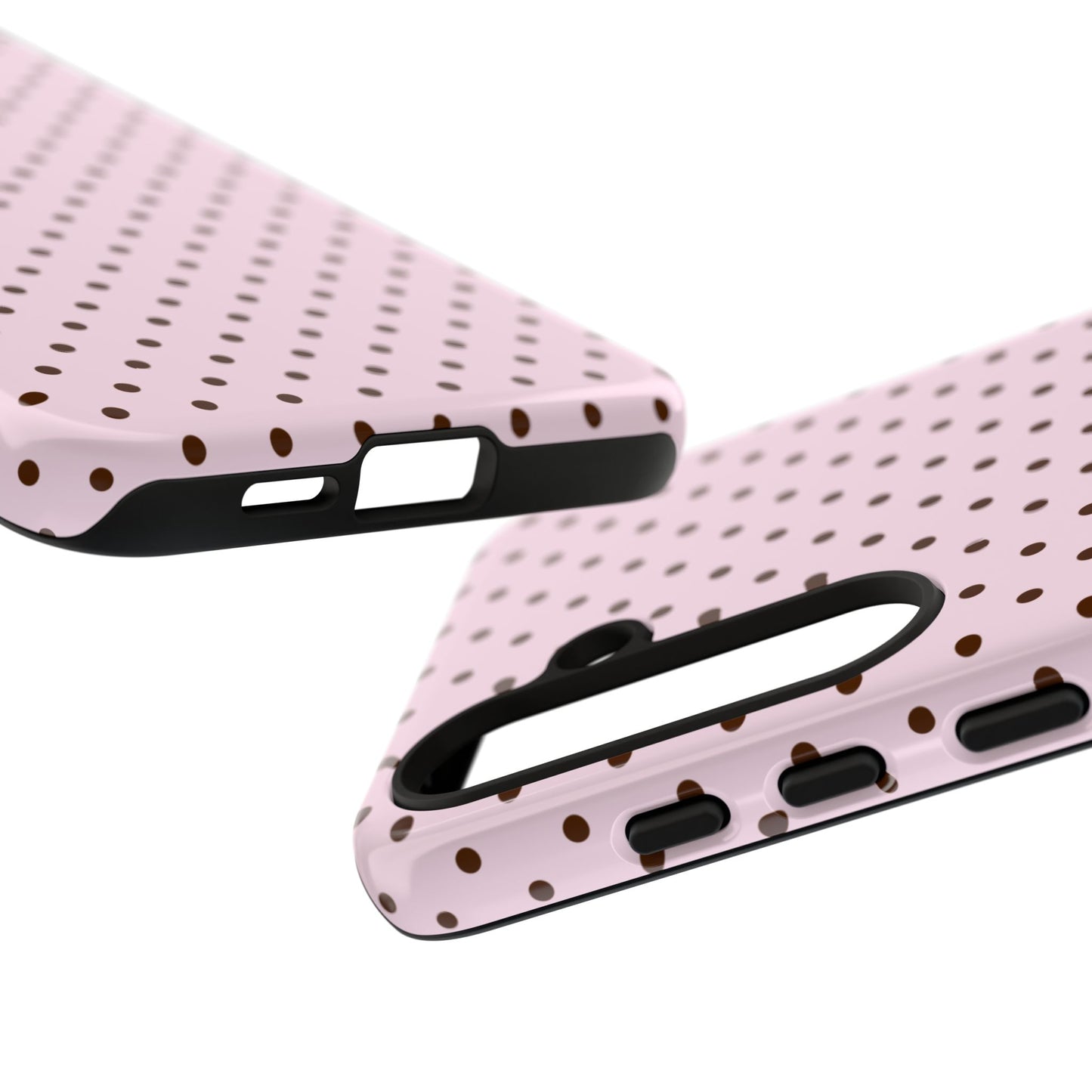 Light Pink Polka Dot Phone Case
