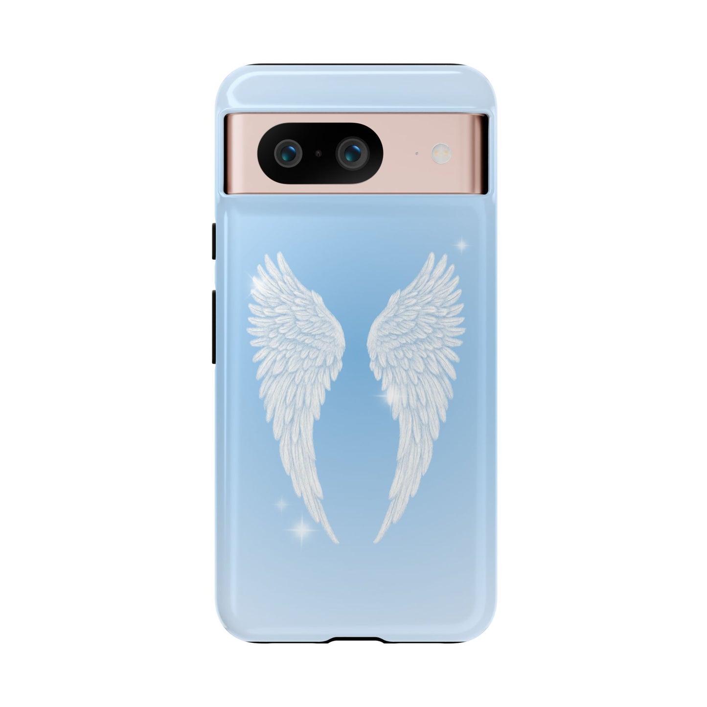 Blue Angel Wings Phone Case