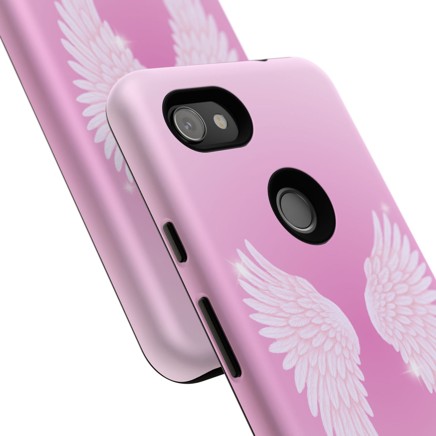 Pink Angel Wings Phone Case